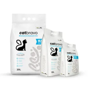 Catbravo Marseille Soap Scented White Bentonite Clumping Cat Litter